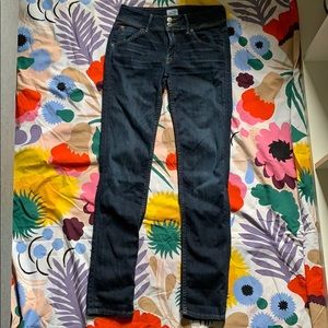 Hudson Collin Midrise Skinny Jeans - Size 27